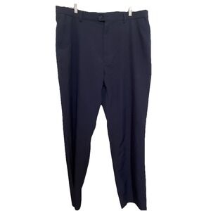 Cambridge Classics Dress Pants‎ Mens Size 42 x 32 Navy Blue